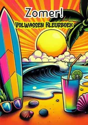 Omslag van Volwassen Kleurboek - Zomer!