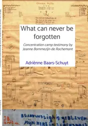 Omslag van What can never be forgotten