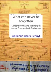 Omslag van What can never be forgotten