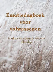 Omslag van Emotiedagboek voor volwassenen