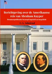 Omslag van Berichtgeving over de Amerikaanse reis van Abraham Kuyper
