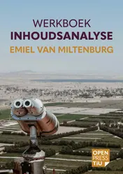 Omslag van Werkboek Inhoudsanalyse