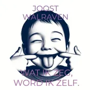 Omslag van Wat ik zeg, word ik zelf.