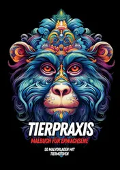 Omslag van Malbuch für Erwachsene - Tierpraxis