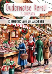Omslag van Kleurboek voor Volwassenen - Ouderwetse Kerst!