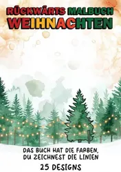 Omslag van Rückwärts Malbuch - Weihnachten