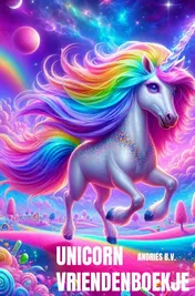 Omslag van Unicorn Meisje Vriendenboekje
