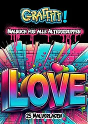 Omslag van Ausmalbuch für Erwachsene - Graffiti