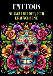 Omslag van Ausmalbilder für Erwachsene - Tattoos