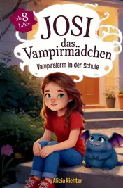 Omslag van Josi – das Vampirmädchen – Ein spannendes Kinderbuch ab 8 Jahren über Mut, Freundschaft und die Kraft, anders zu sein (Große Schrift für Erstleser) –