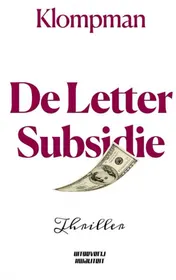 Omslag van DE LETTER SUBSIDIE