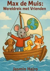 Omslag van Max de Muis: Wereldreis met Vrienden