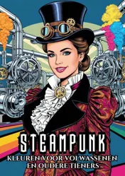 Omslag van Kleuren voor Volwassenen en Oudere Tieners - Steampunk