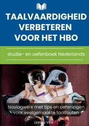Omslag van Taalvaardigheid verbeteren voor het hbo: studie- en oefenboek Nederlands
