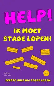 Omslag van HELP! IK MOET STAGE LOPEN!