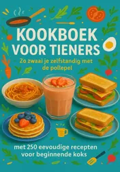 Omslag van Kookboek voor Tieners Zo zwaai je zelfstandig met de pollepel