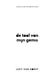 Omslag van De taal van mijn gemis