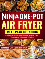 Omslag van Ninja One-Pot Air Fryer Meal Plan Cookbook
