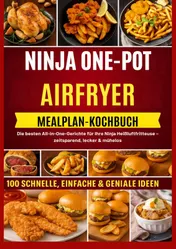 Omslag van NINJA ONE-POT AIR-FRYER KOCHBUCH MIT MAHLZEITENPLAN
