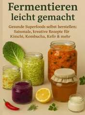 Omslag van Fermentieren leicht gemacht Gesunde Superfoods selbst herstellen: Saisonale, kreative Rezepte für Kimchi, Kombucha, Kefir & mehr