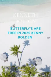 Omslag van Butterfly's Are Free In 2025 Kenny Bolden