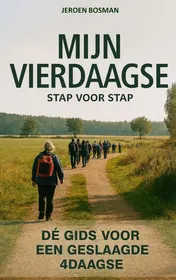 Omslag van MIJN VIERDAAGSE - stap voor stap