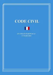 Omslag van Code civil