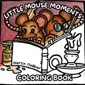 Omslag van Little mouse moments coloring book