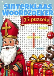 Omslag van Woordzoeker Sinterklaas - nr.2