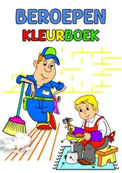 Omslag van Beroepen Kleurboek