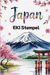 Omslag van Japan EKI Stempel Buch: Sammle EKI Stempel und gestalte einzigartige Erinnerungen an deine Reise | EKI Stamp Book