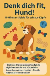 Omslag van Denk dich fit, Hund!