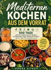 Omslag van Mediterran kochen aus dem Vorrat
