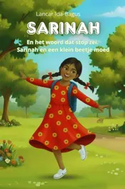 Omslag van Sarinah en het woord dat "Stop" zei
