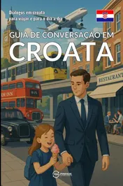 Omslag van Guia de conversação em croata