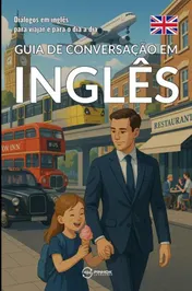 Omslag van Guia de conversação em inglês