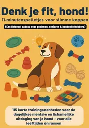 Omslag van Denk je fit, hond!