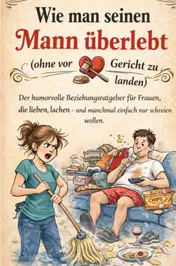 Omslag van Wie man seinen Mann überlebt (ohne vor Gericht zu landen)