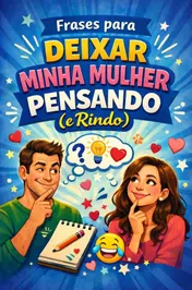 Omslag van Frases para Deixar Minha Mulher Pensando (e Rindo)