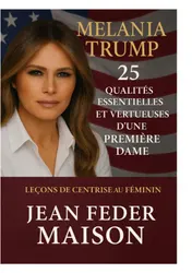Omslag van MELANIA TRUMP 25 Qualités essentielles et vertueuses d'une première dame.