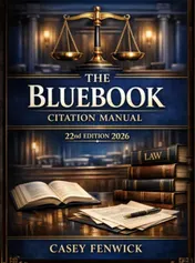Omslag van The Bluebook Citation Manual 22nd Edition 2026