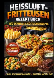 Omslag van Das große Airfryer Kochbuch 150 knusprige & schnelle Rezepte für die Heißluftfritteuse
