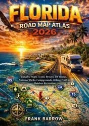 Omslag van Florida Road Map Atlas 2026