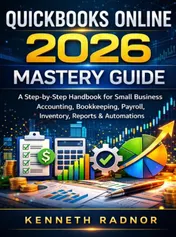 Omslag van QUICKBOOKS ONLINE 2026 MASTERY GUIDE