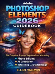Omslag van Adobe Photoshop Elements 2026 Guidebook