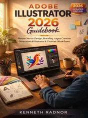Omslag van Adobe Illustrator 2026 Guidebook