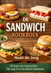 Omslag van DE SANDWICH KOOKBOEK