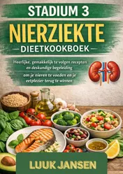 Omslag van STADIUM 3 NIERZIEKTE DIEETKOOKBOEK