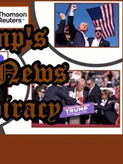 Omslag van TRUMP FAKE NEWS CONSPIRACY
