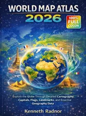 Omslag van WORLD MAP ATLAS 2026